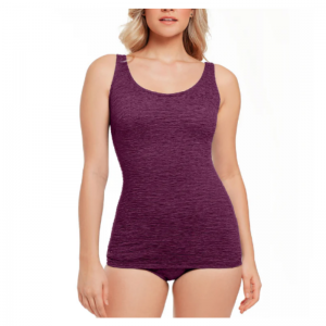 Costume da bagno a un pezzo solido senza schiena