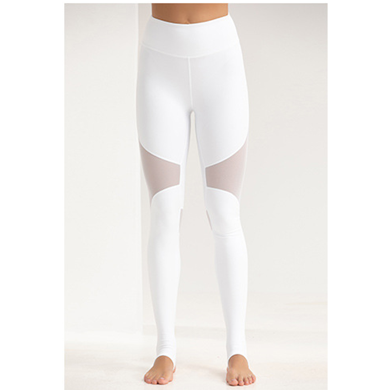 Pantaloni da yoga a secco rapido a garza.