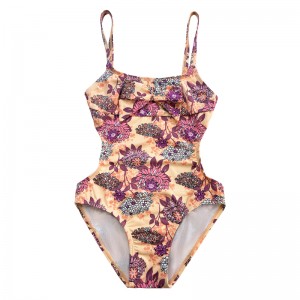 Costume da bagno dei bambini con back -out stampato