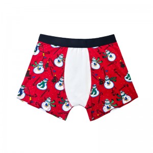 Pugile traspirante per adulti logo personalizzato con slip da uomo a colori solidi